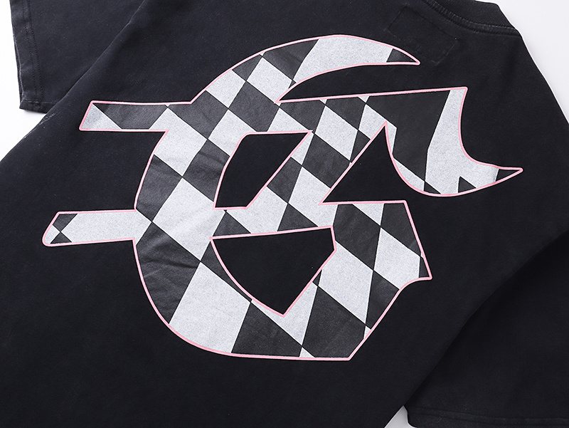 Godspeed Washed Black Rock Graphic Short-Sleeve T-Shirt — detail