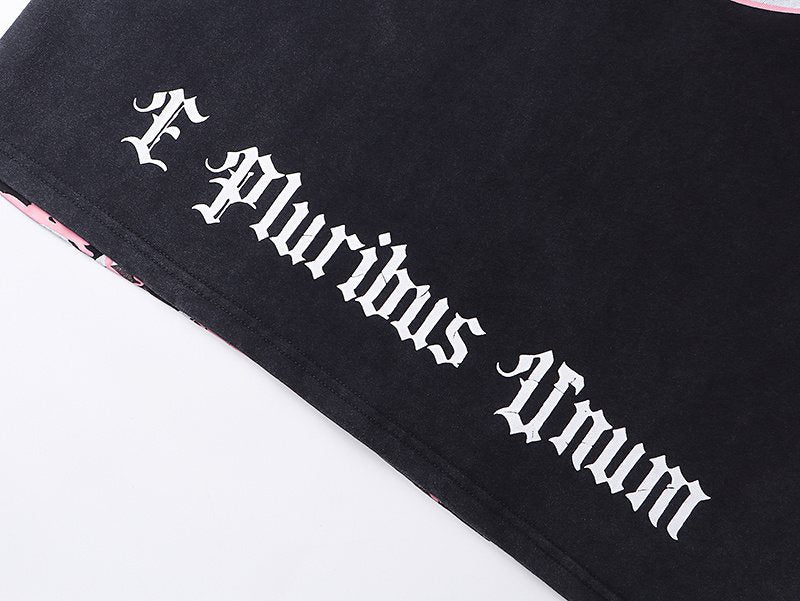 Godspeed Washed Black Rock Graphic Short-Sleeve T-Shirt — detail