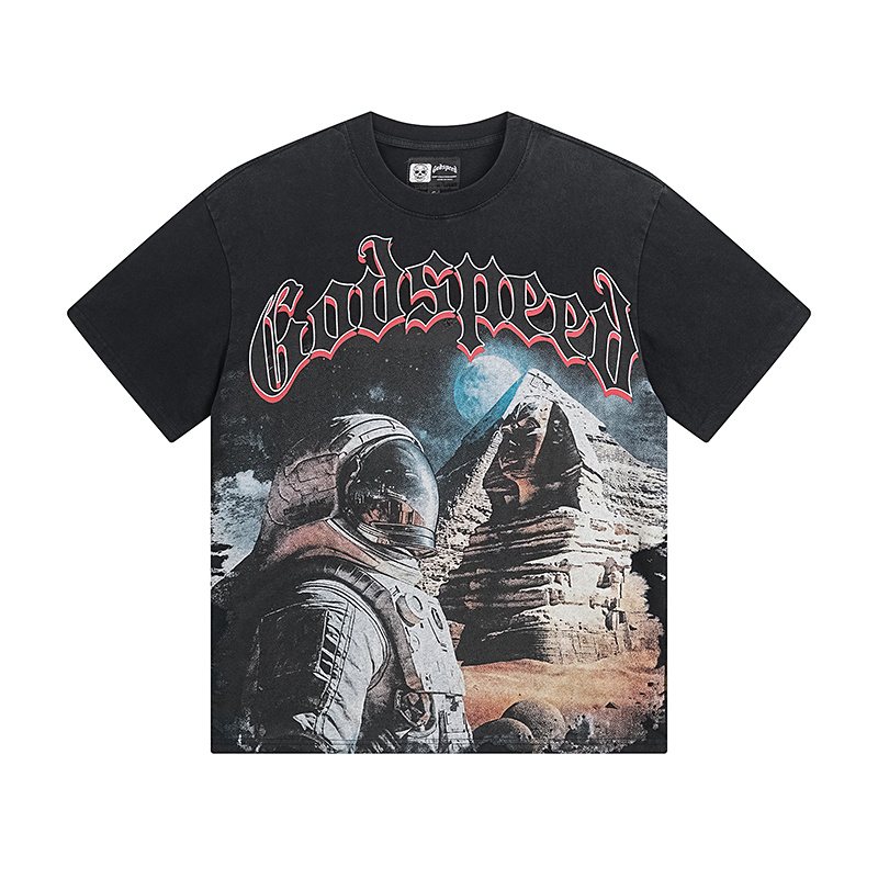 Godspeed Astronaut Graphic T-Shirt — front