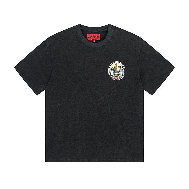 Godspeed Surf Club Maldives Graphic T-Shirt — hero