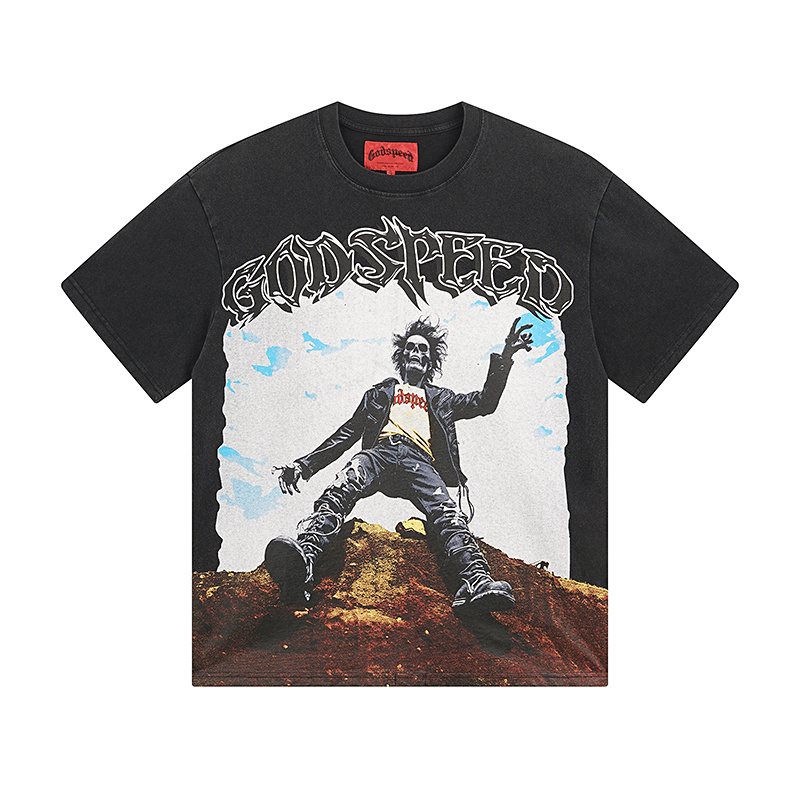 Godspeed Washed Rock Graphic T-Shirt — hero