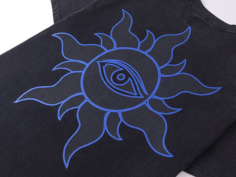 Godspeed UFO Eye-Sun Graphic T-Shirt — detail