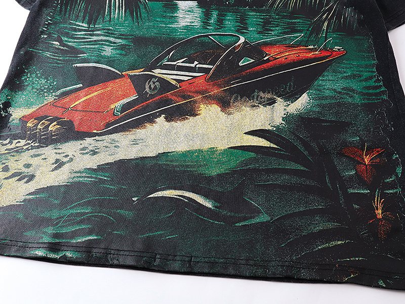 Godspeed Washed Rock Graphic T-Shirt — detail