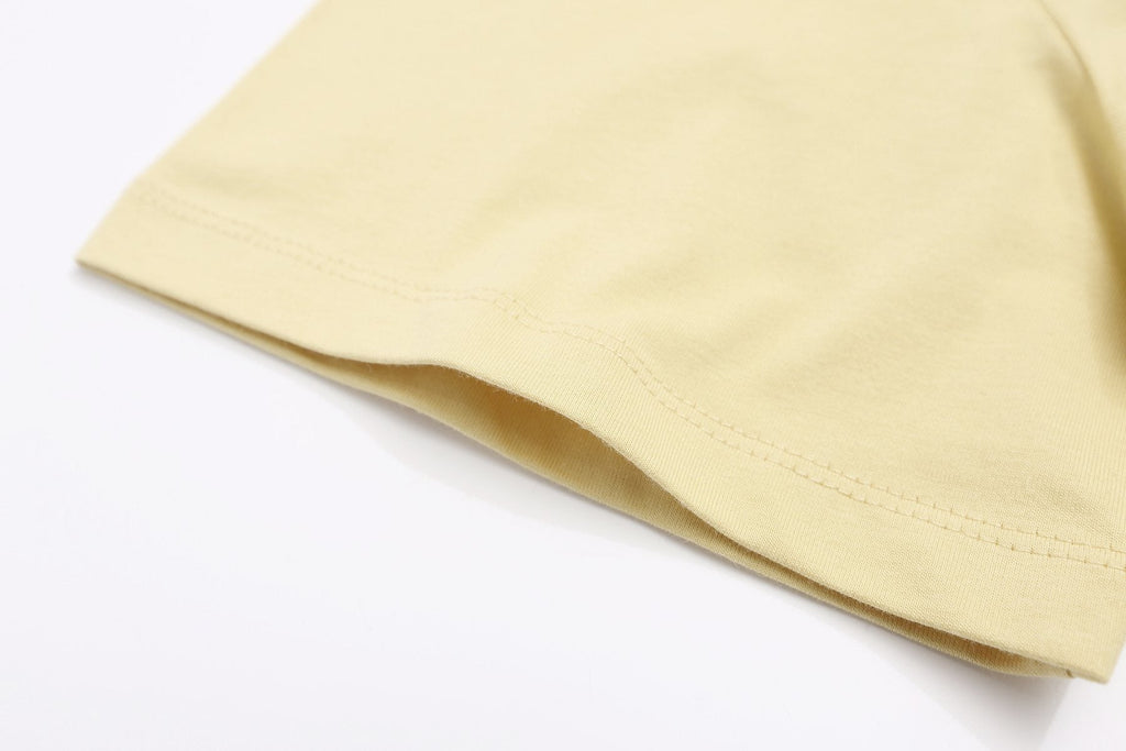 Fear of God Cream Front & Back Graphic T-Shirt — detail