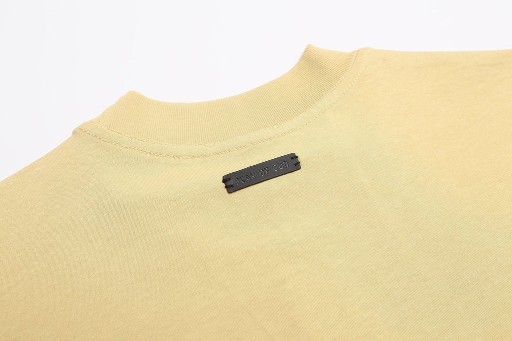 FEAR OF GOD Don’t Buy Where You Can’t Work Short-Sleeve T-Shirt — neck_label
