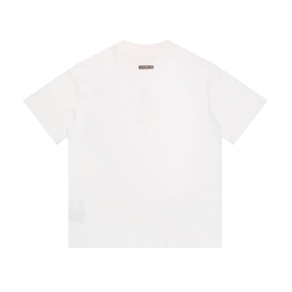 ESSENTIALS Chest Logo Short-Sleeve T-Shirt — back