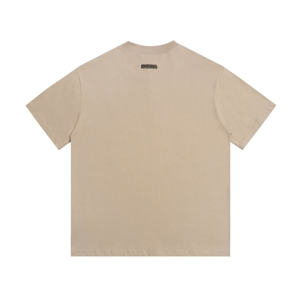 ESSENTIALS Chest Logo Short-Sleeve T-Shirt — back