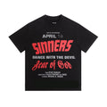 Fear of God Sinners Dance With the Devil Graphic T-Shirt — hero