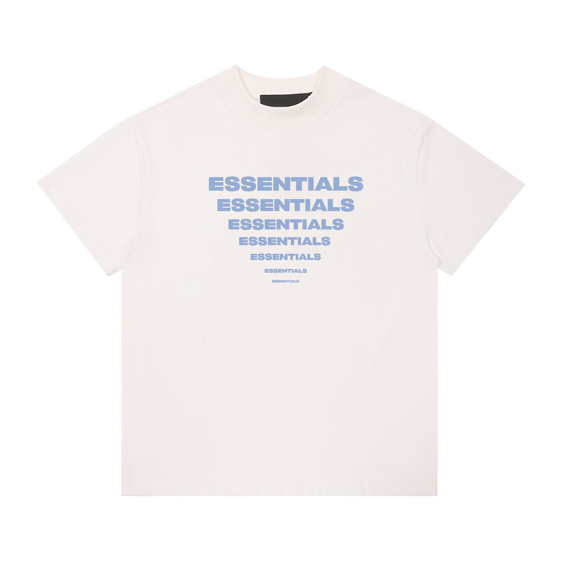 ESSENTIALS Repeated Graphic Short-Sleeve T-Shirt — front