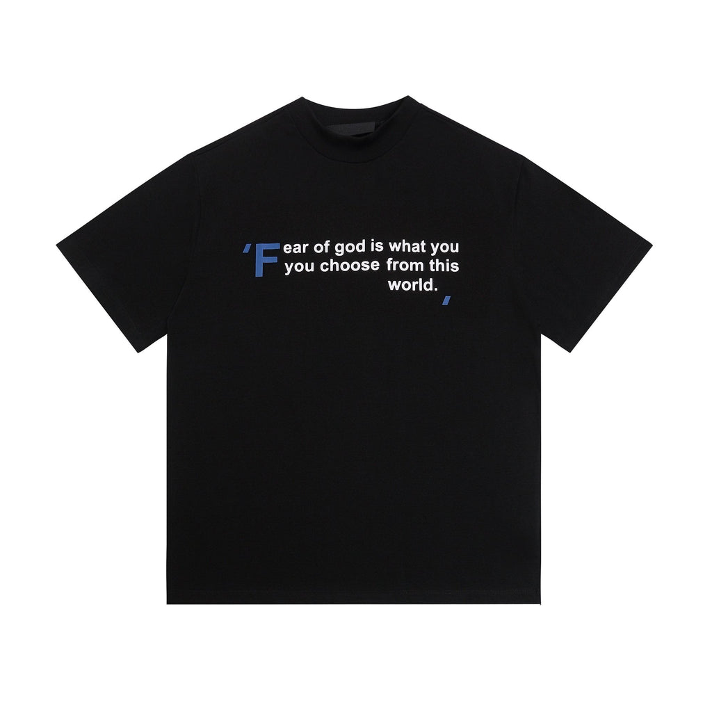 ESSENTIALS Text Graphic Short-Sleeve T-Shirt — hero