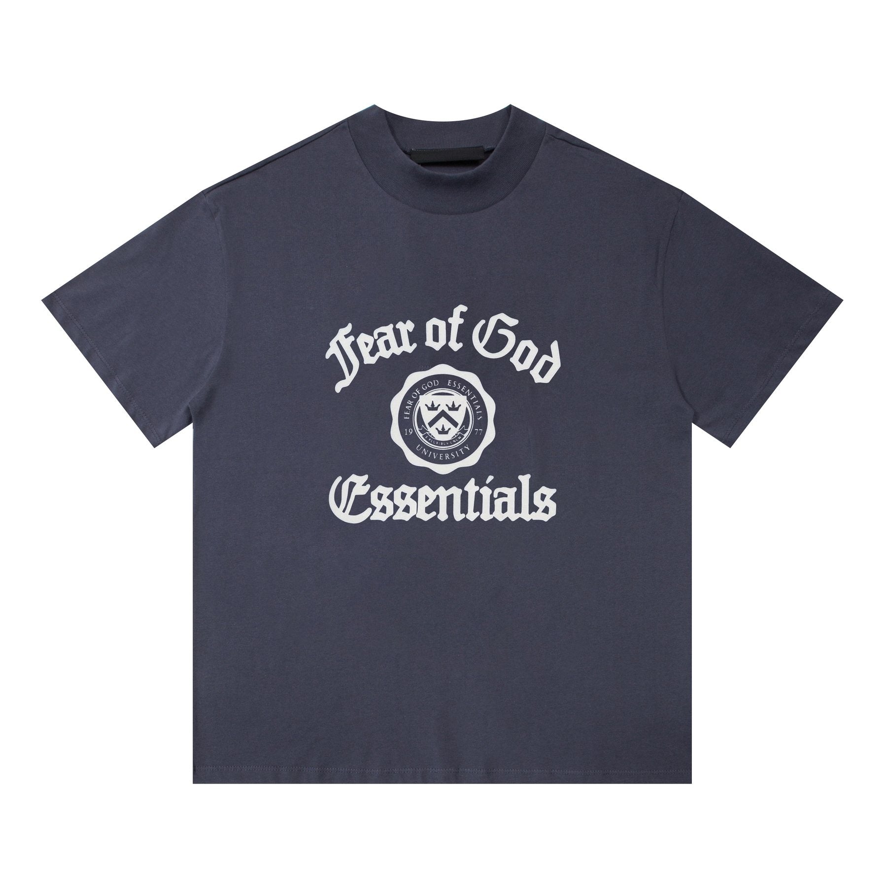 Fear of God Essentials University Crest Graphic T-Shirt — front