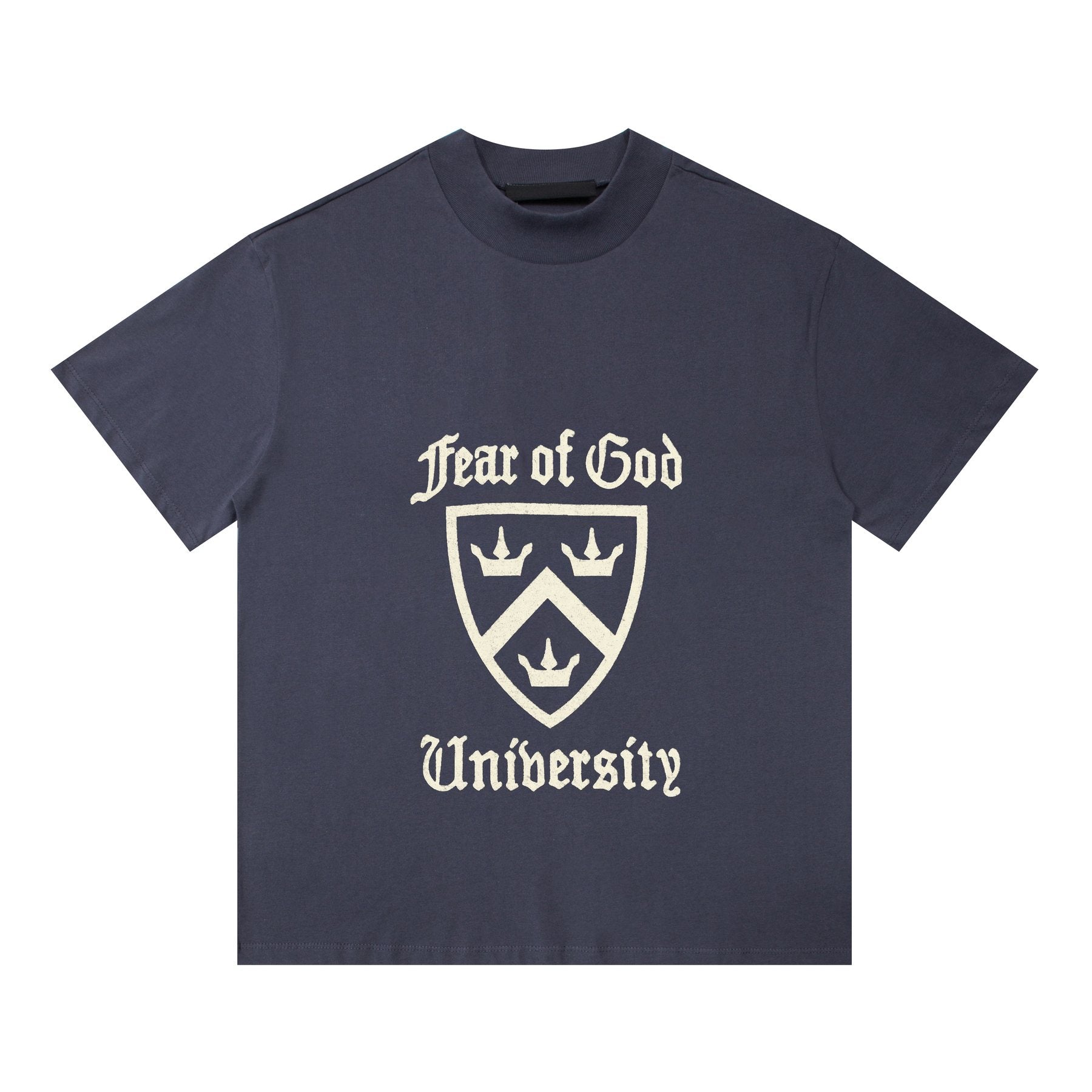 ESSENTIALS University Crest Graphic T-Shirt — front