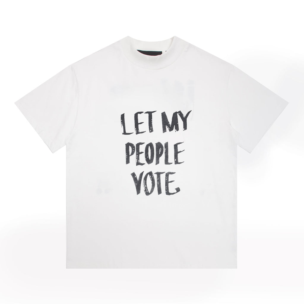ESSENTIALS Let My People Vote Portrait Back T-Shirt — front