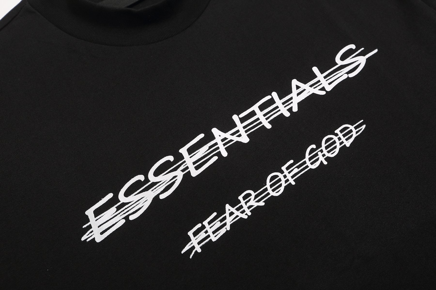 ESSENTIALS Painted Graphic Short-Sleeve T-Shirt — detail