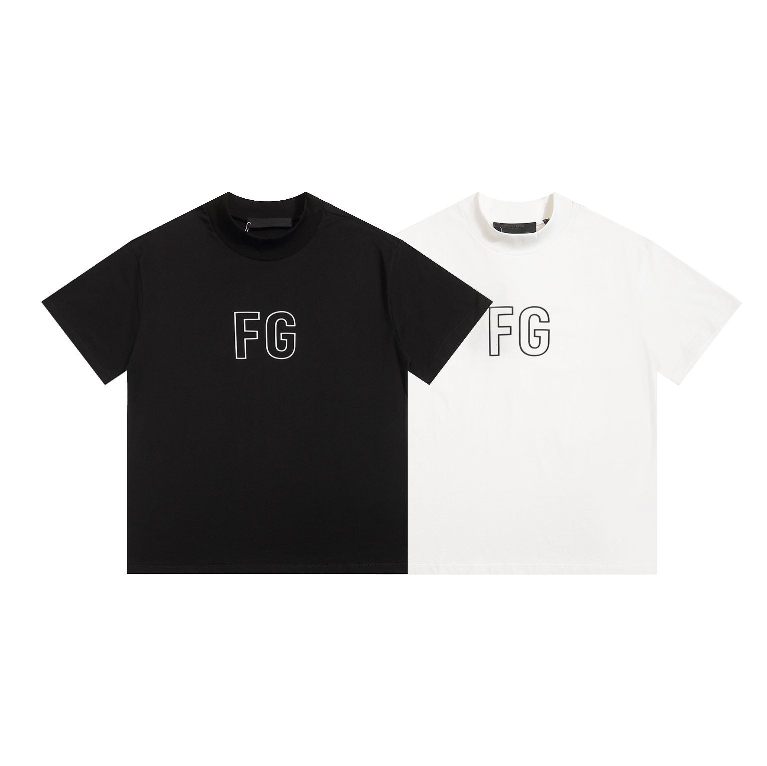 Fear of God Essentials Cutout Front Graphic T-Shirt — comparison