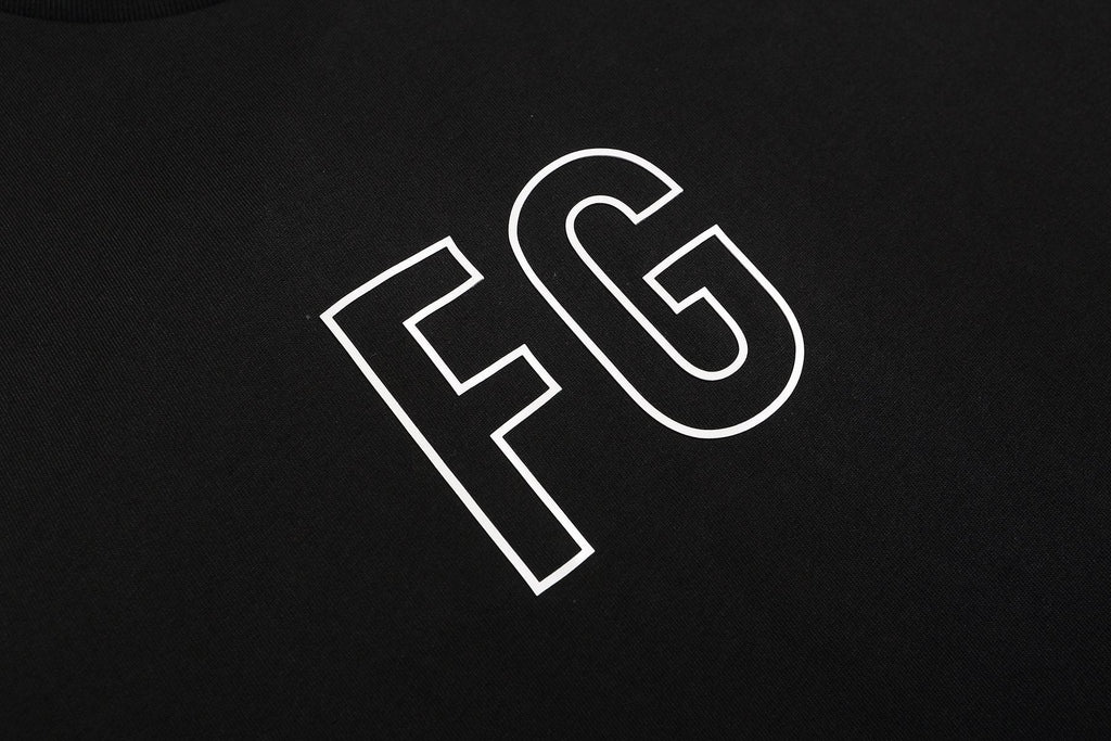 Fear of God Essentials Cutout Front Graphic T-Shirt — detail