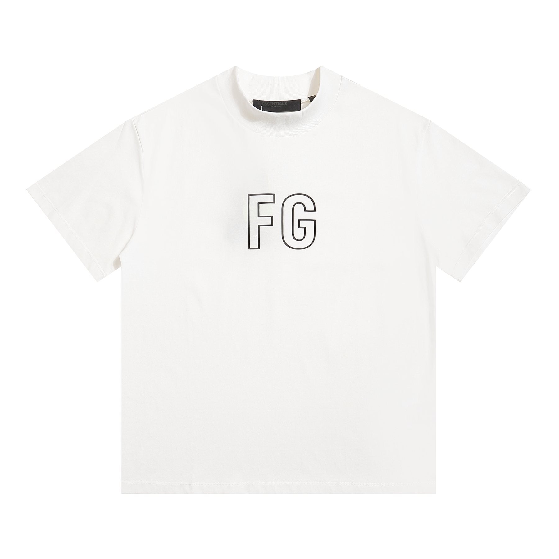 Fear of God Essentials Cutout Front Graphic T-Shirt — front