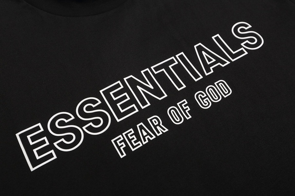 Fear of God Essentials Cutout Logo Short-Sleeve T-Shirt — detail