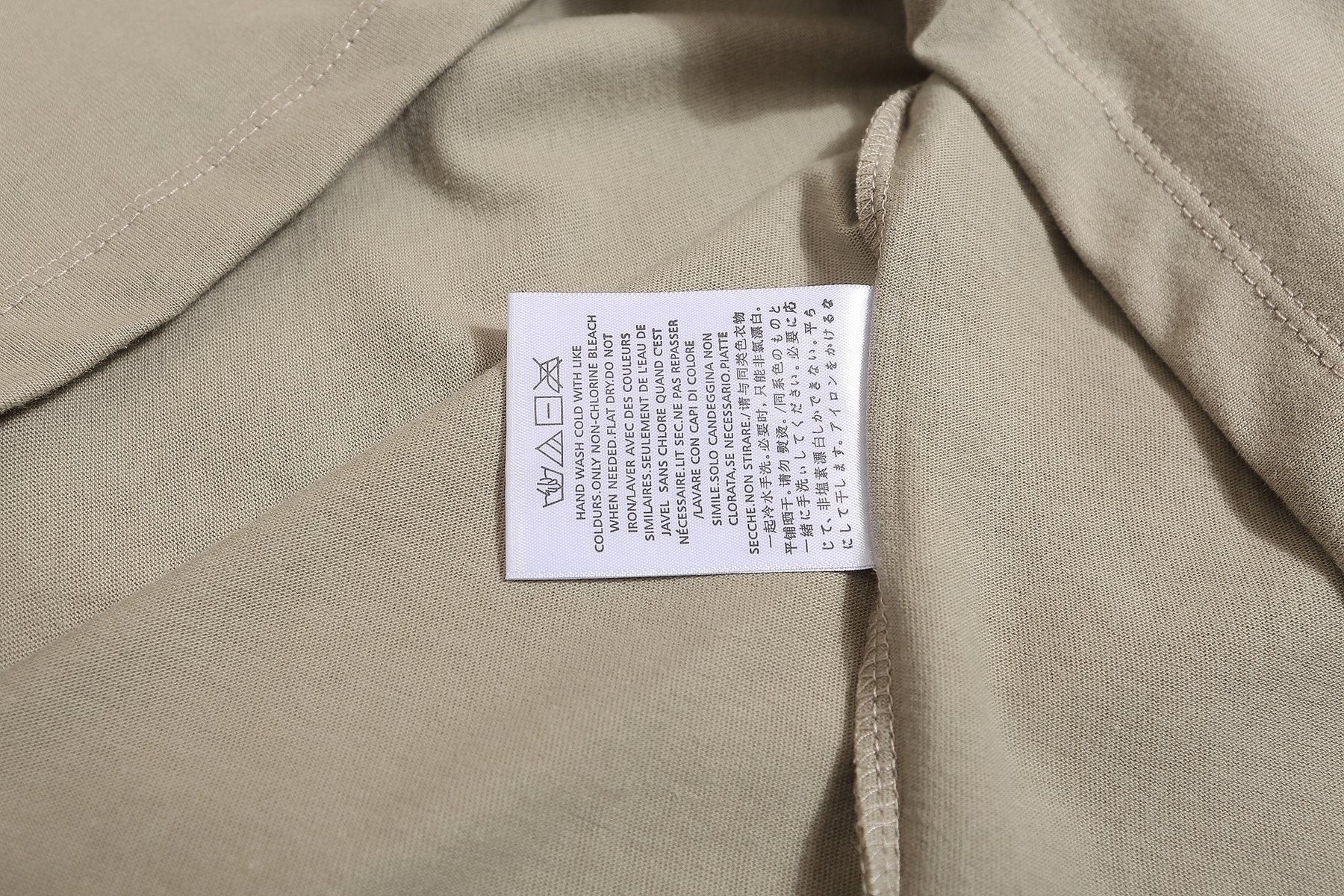ESSENTIALS Tonal Graphic Short-Sleeve T-Shirt — neck_label