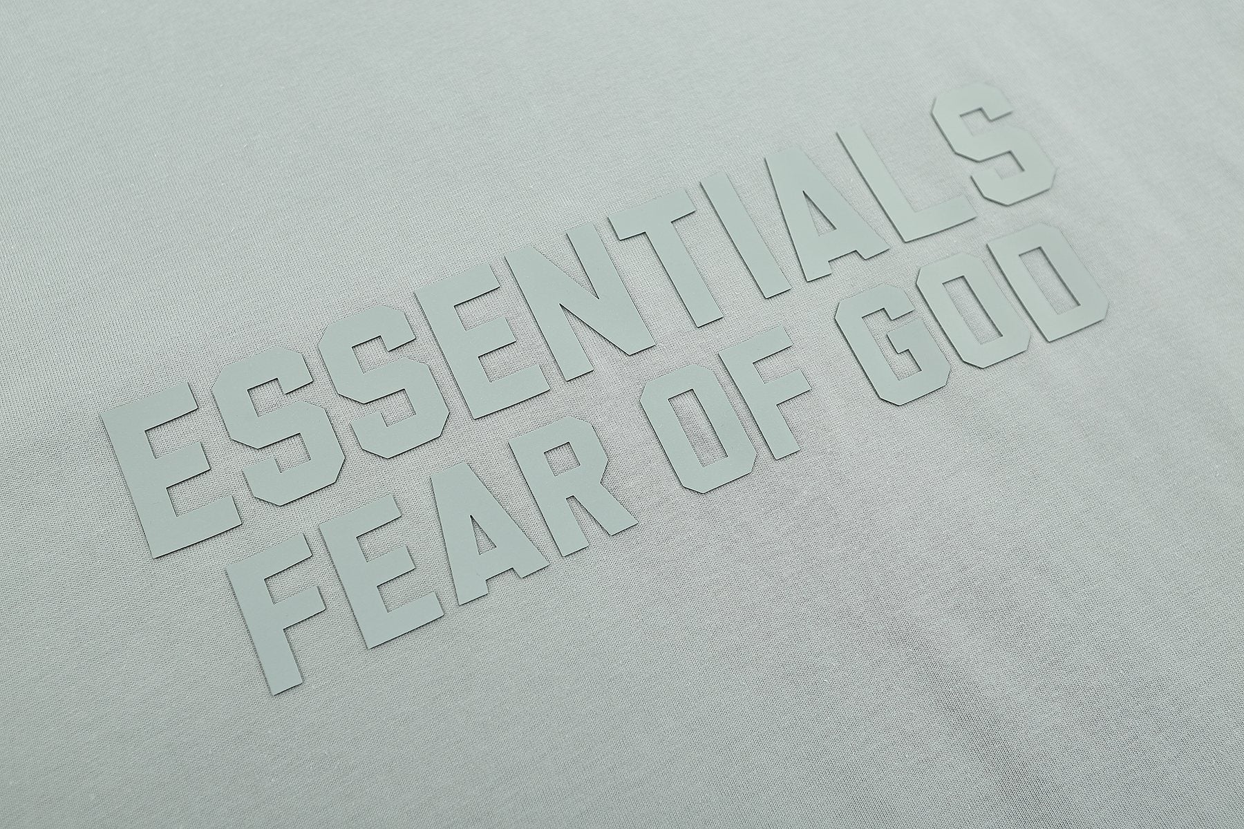 ESSENTIALS Front Wordmark Short-Sleeve T-Shirt — detail