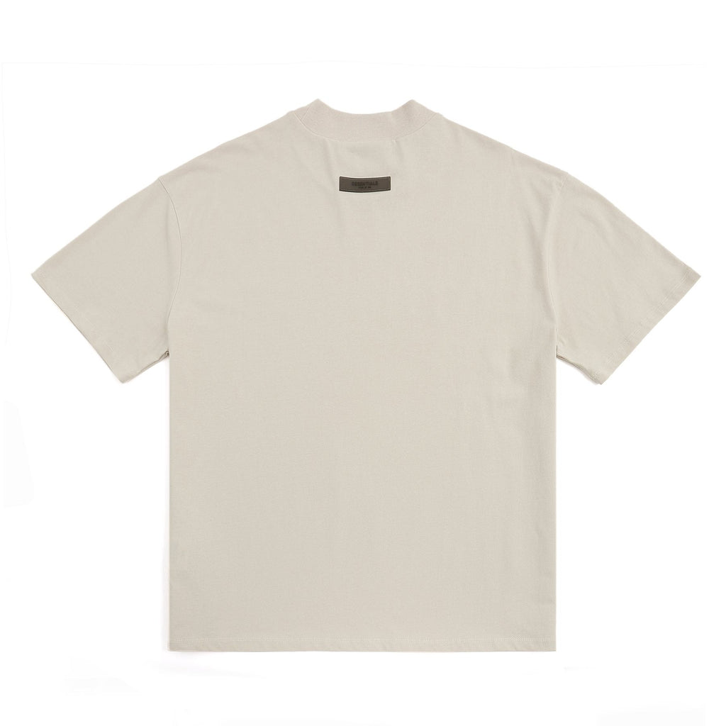ESSENTIALS Flocked Logo Short-Sleeve T-Shirt — back
