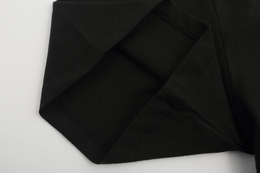 ESSENTIALS Flocked Logo Graphic T-Shirt — detail