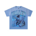 VALE USA Washed Light Blue Rhinestone Graphic T-Shirt — hero