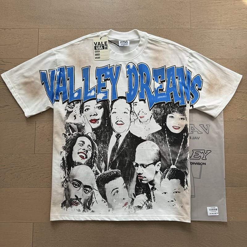 VALE USA Washed Dream Graphic T-Shirt — context