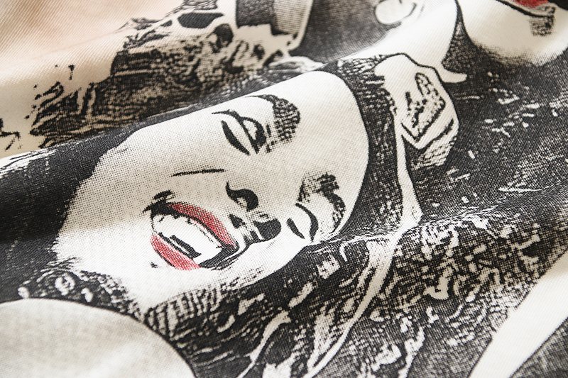 VALE USA Washed Dream Graphic T-Shirt — detail