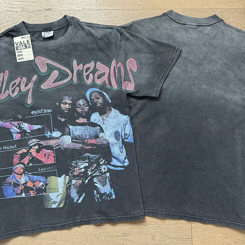 VALE USA Rhinestone Graphic T-Shirt — comparison