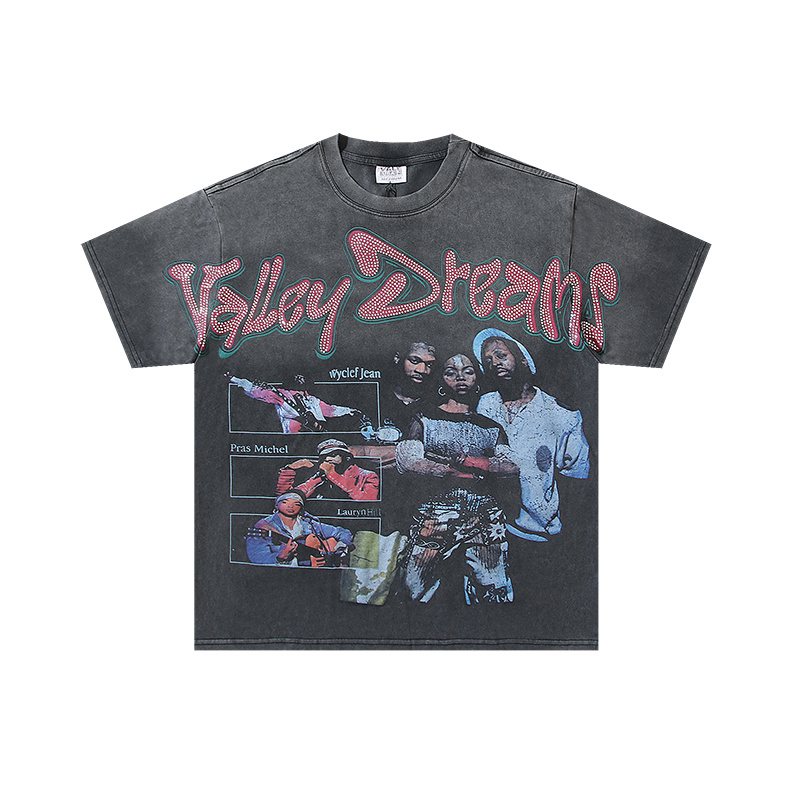 VALE USA Rhinestone Graphic T-Shirt — hero