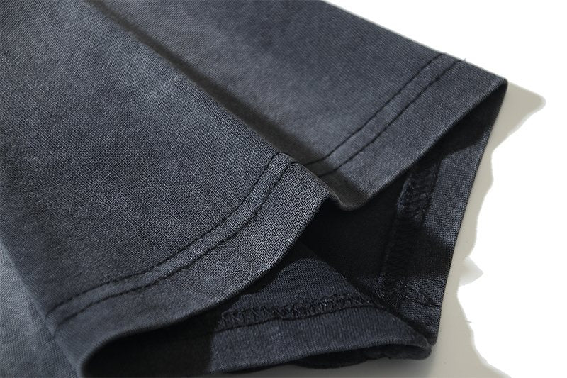 VALE USA Dreams Graphic Washed Black T-Shirt — detail