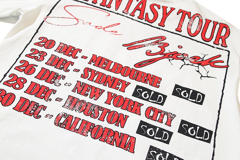 VALE USA Dreams Tour Graphic T-Shirt — detail