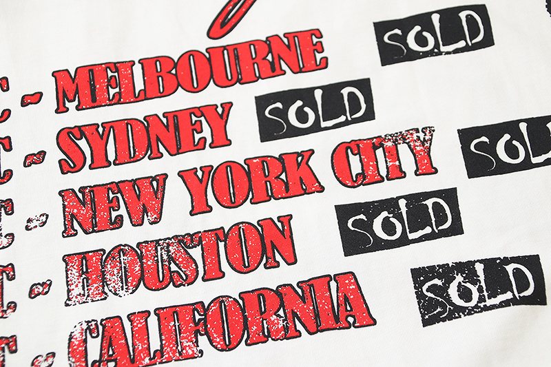 VALE USA Dreams Tour Graphic T-Shirt — detail
