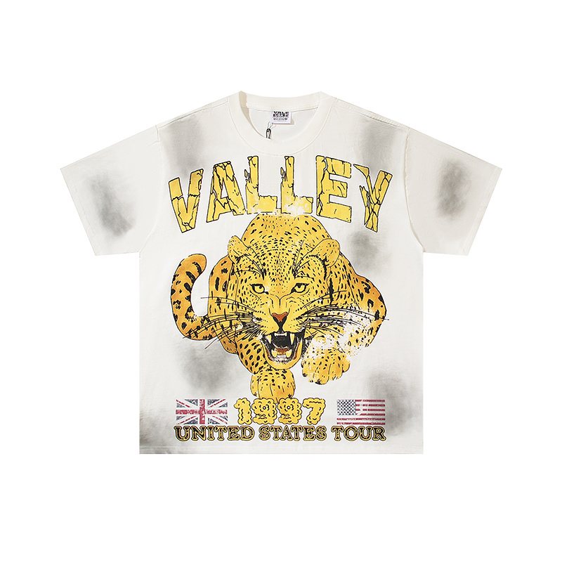 VALE USA Leopard Tour Graphic T-Shirt — hero