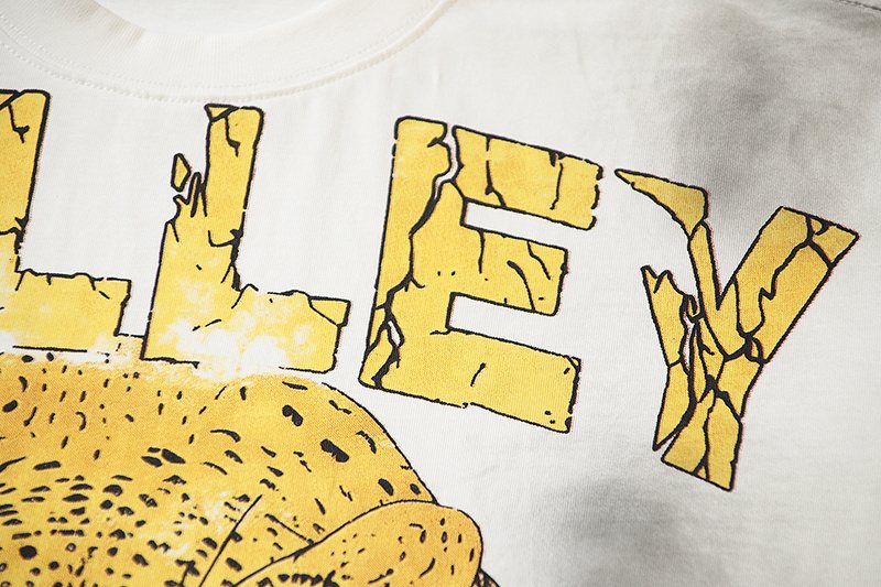 VALE USA Leopard Tour Graphic T-Shirt — detail