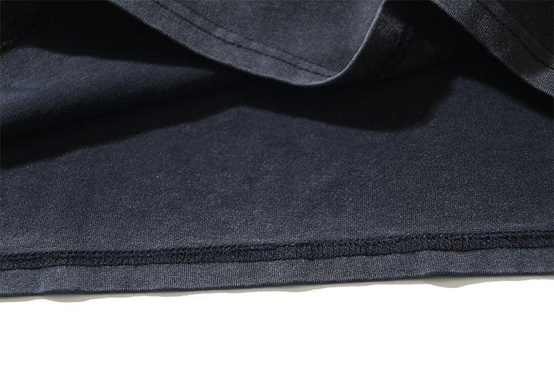 VALE USA Carnival Graphic T-Shirt - Charcoal Gray — detail