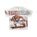 VALE USA Washed White Rhinestone Graphic T-Shirt — hero