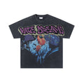 VALE USA Washed Black Rhinestone Graphic T-Shirt — hero