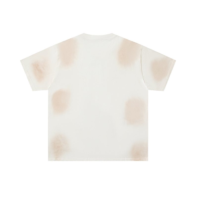 VALE USA Motorcycle Graphic Washed T-Shirt — back