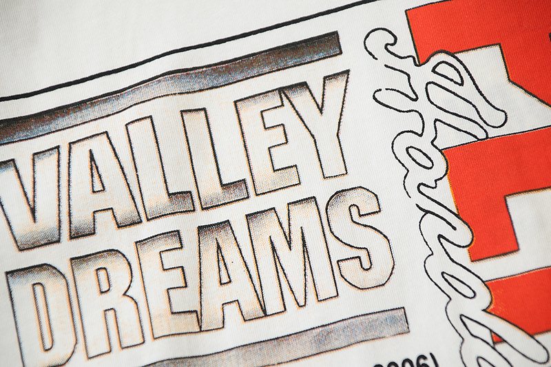 VALE USA Penny Basketball Graphic T-Shirt - White — detail