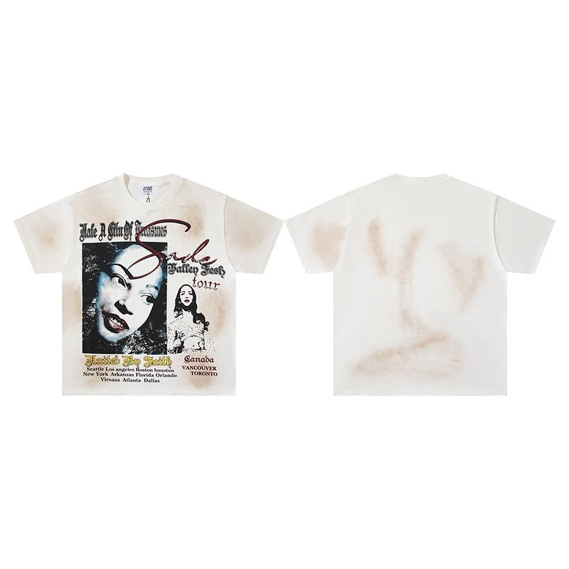 VALE USA Sade United By Faith Graphic T-Shirt — front