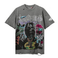 Rough Play Skeleton Rapper Graphic Short-Sleeve T-Shirt — hero