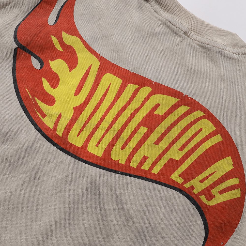 Rough Play Off-Road Truck Distressed T-Shirt — detail