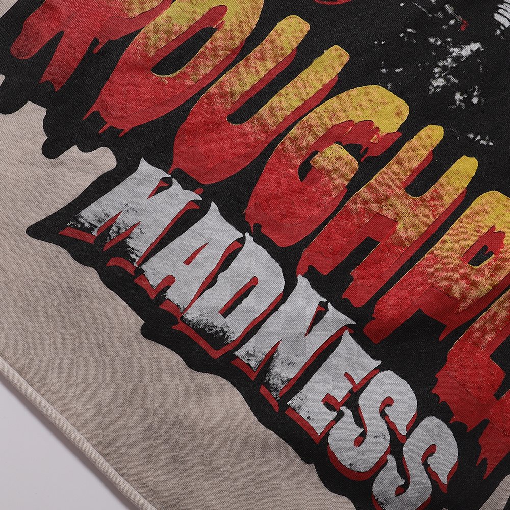 Rough Play Off-Road Truck Distressed T-Shirt — detail