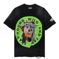 Rough Play Jesus Graphic Distressed Washed T-Shirt — hero