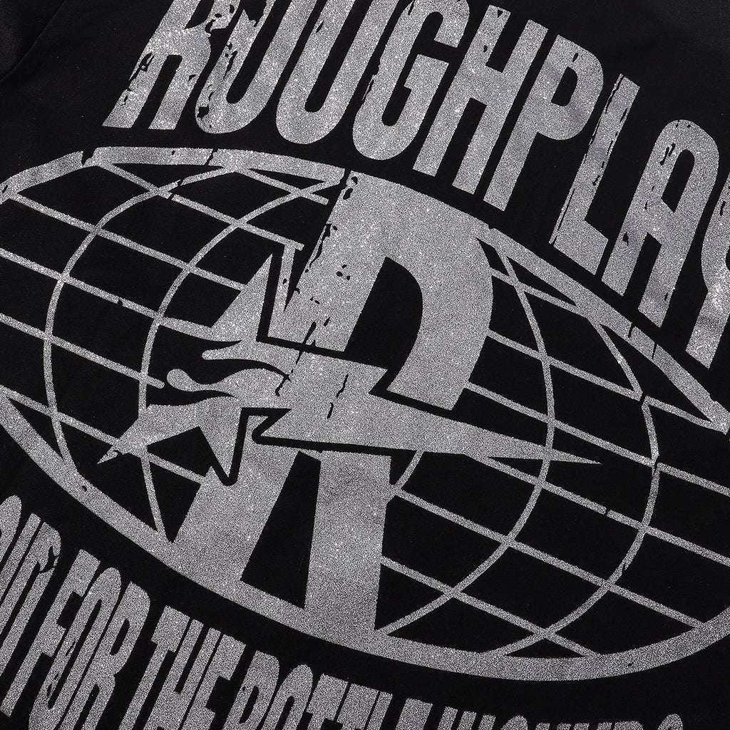 Rough Play Flyers Graphic Long-Sleeve T-Shirt — detail