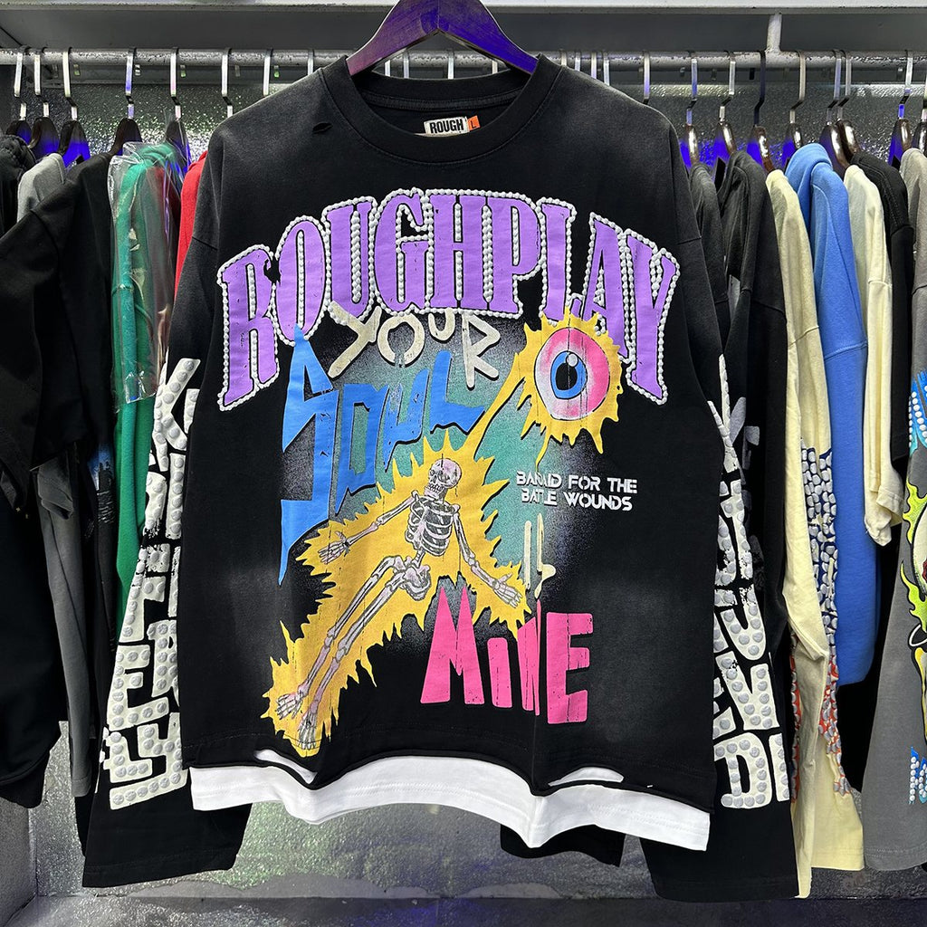 Rough Play Soul Is Mine Graphic Long-Sleeve T-Shirt — context