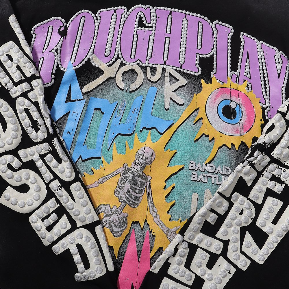 Rough Play Soul Is Mine Graphic Long-Sleeve T-Shirt — detail