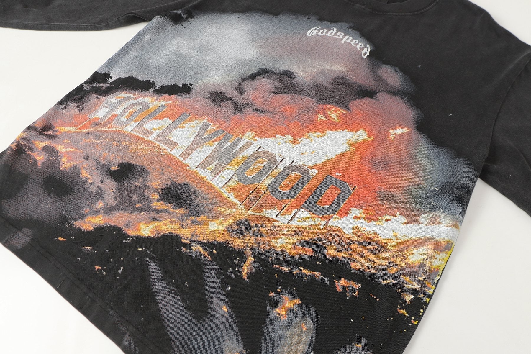 Godspeed Hollywood Graphic Long-Sleeve T-Shirt — detail